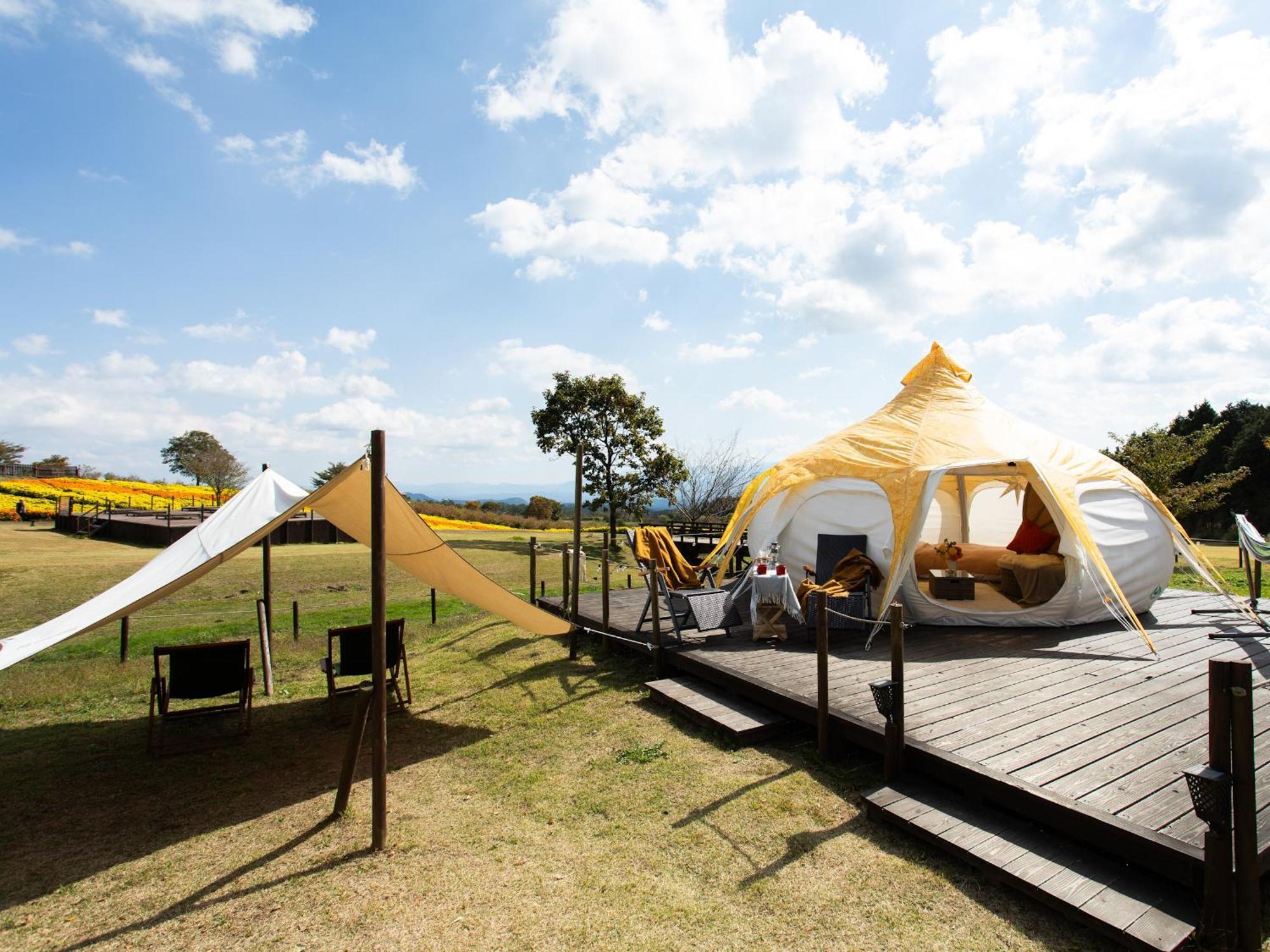 くじゅう花公園　キャンピングリゾート花と星 Kuju Exterior foto