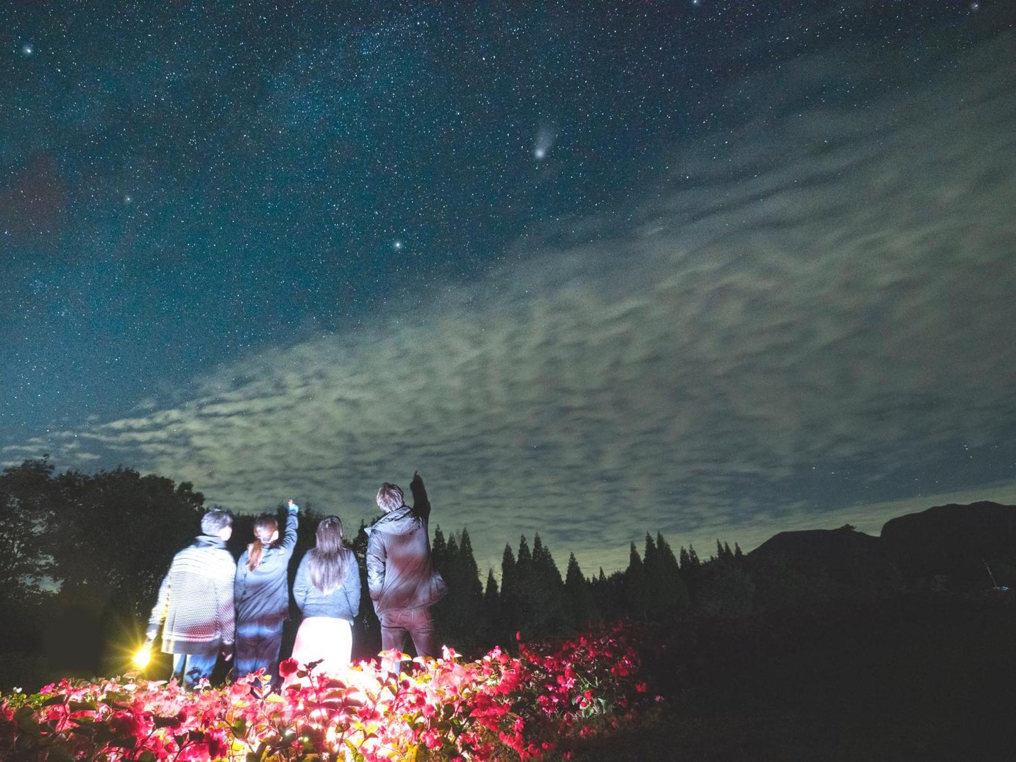 くじゅう花公園　キャンピングリゾート花と星 Kuju Exterior foto