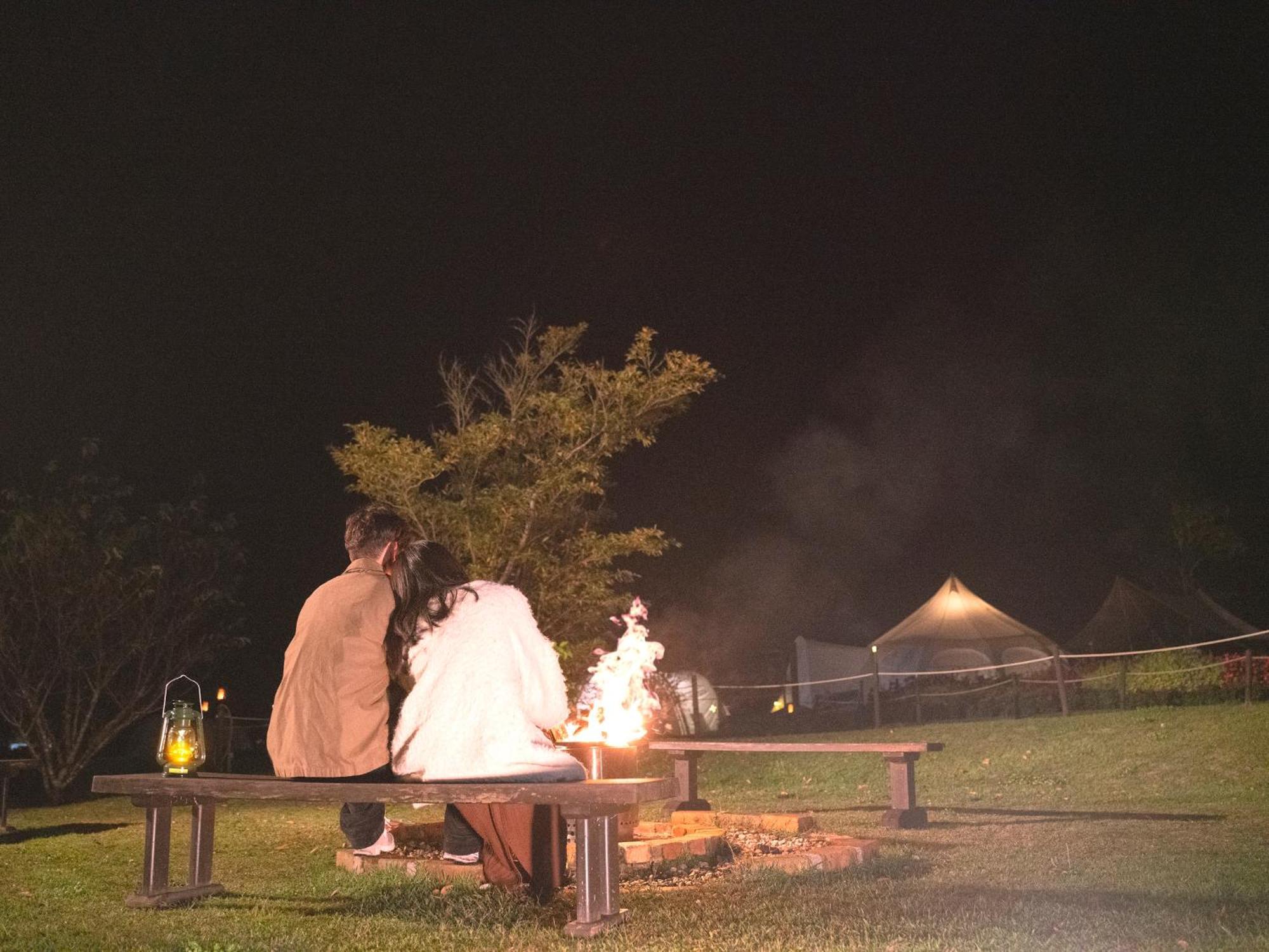 くじゅう花公園　キャンピングリゾート花と星 Kuju Exterior foto
